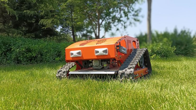 RC tracked grass mower China manufacturer factory distributor