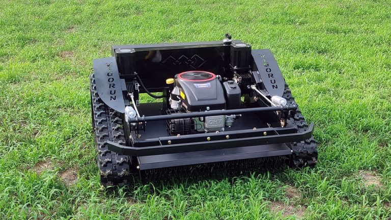 Cordless crawler grass trimming machine China manufacturer factory distributor
