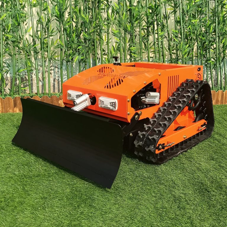 Wireless radio control crawler weed cutter China manufacturer factory distributor