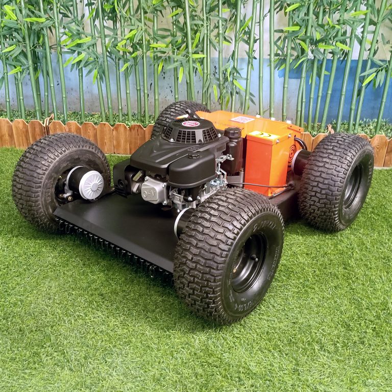 Remotely controlled rubber track grass cutter China manufacturer factory distributor