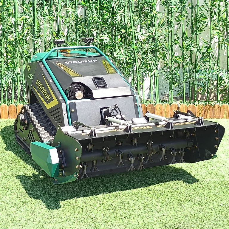 Remotely controlled tracked flail mulcher China manufacturer factory distributor