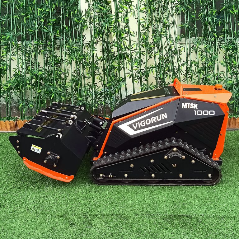 Wireless crawler flail mower China manufacturer factory distributor