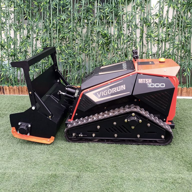 Cordless rubber track flail mulcher China manufacturer factory distributor