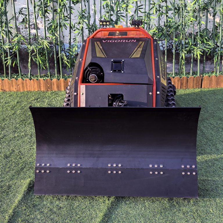 Factory direct sales low price buy online cordless rubber track flail mower