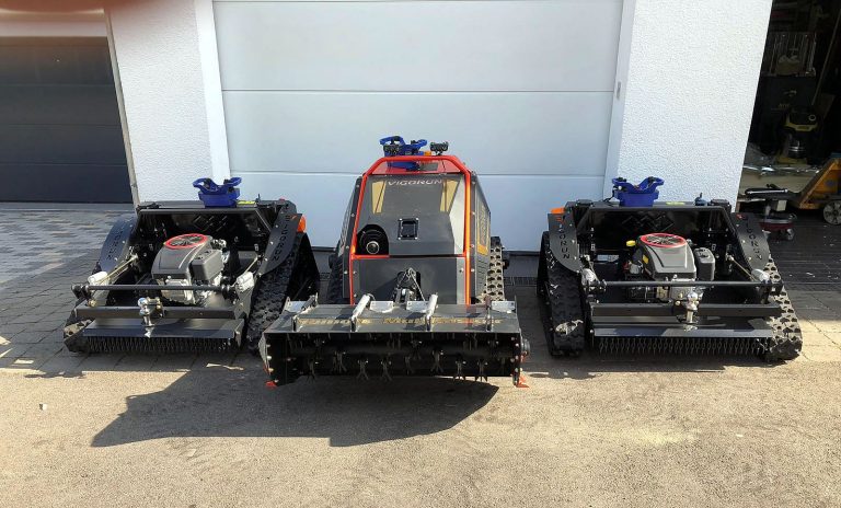 RC tracked flail mower China manufacturer factory distributor